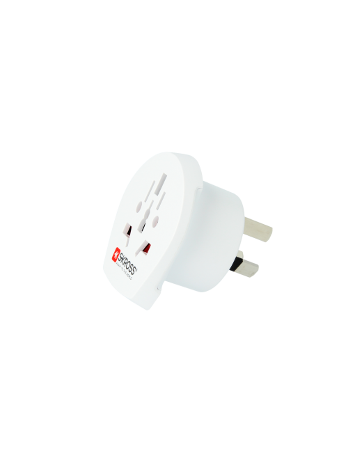 World to Australia/China Country Travel Adapter Sde View 