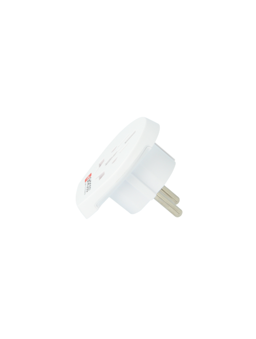 World to Europe Country Travel Adapter Side View 