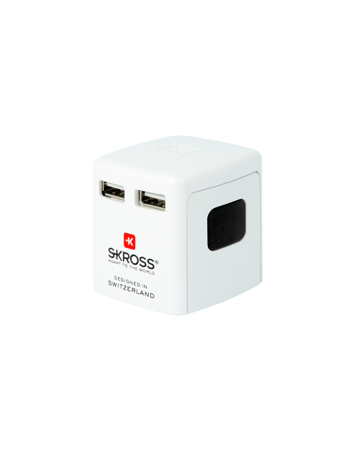 World USB Charger Side View